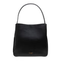 Giani Bernini Nappa Leather Hobo Bag, Exclusively at Macy's - Black/Silver