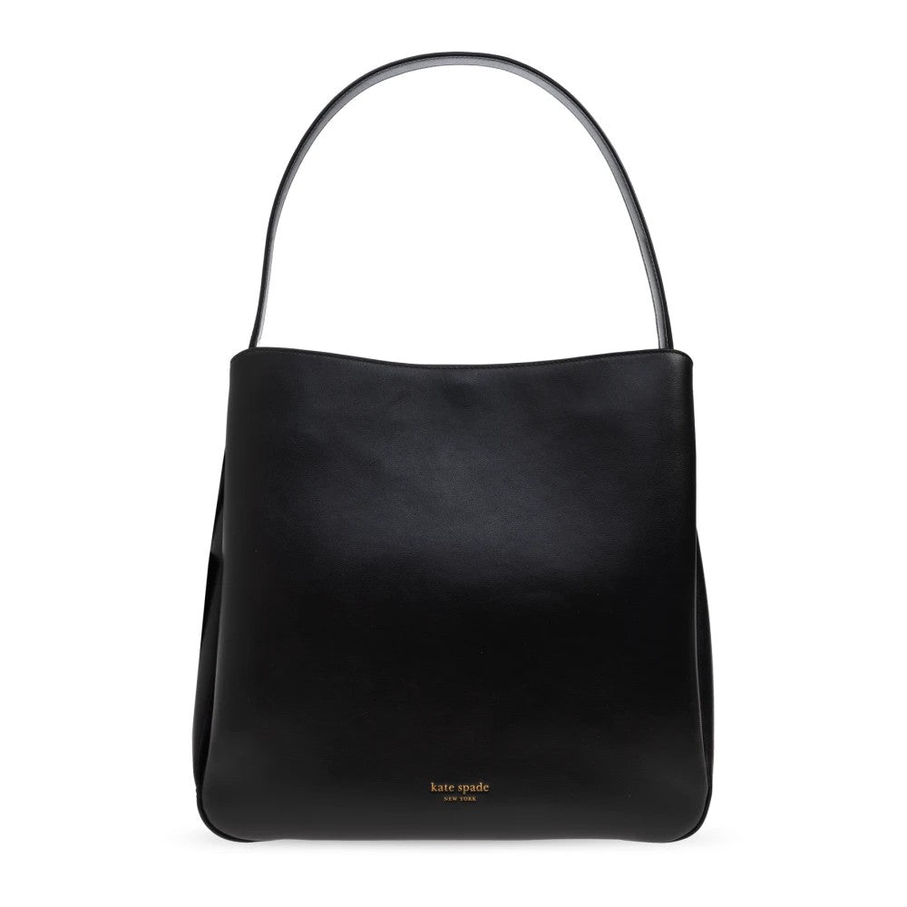 Giani Bernini Nappa Leather Hobo Bag, Exclusively at Macy's - Black/Silver