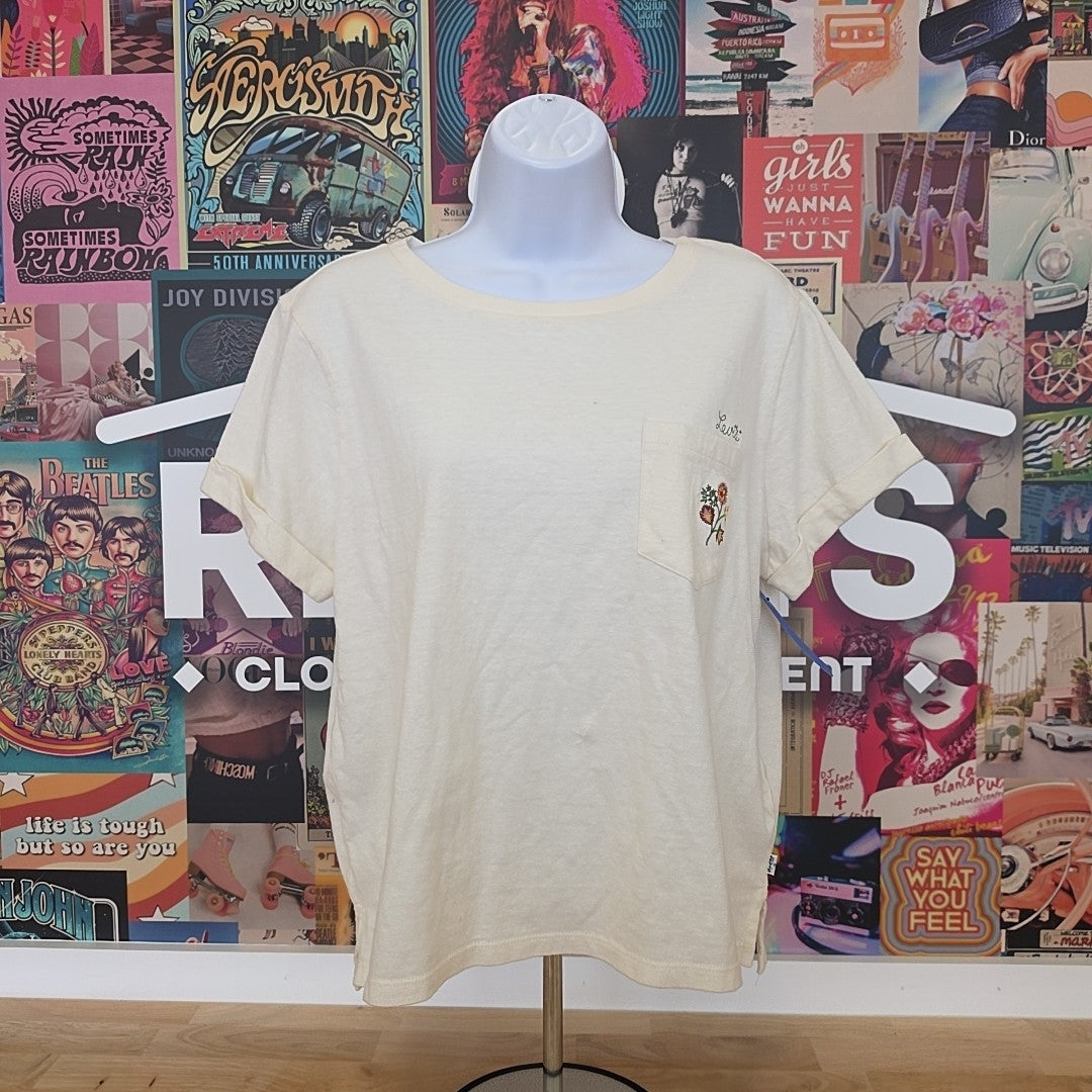 Levi's Size M Off White New T-Shirt SS