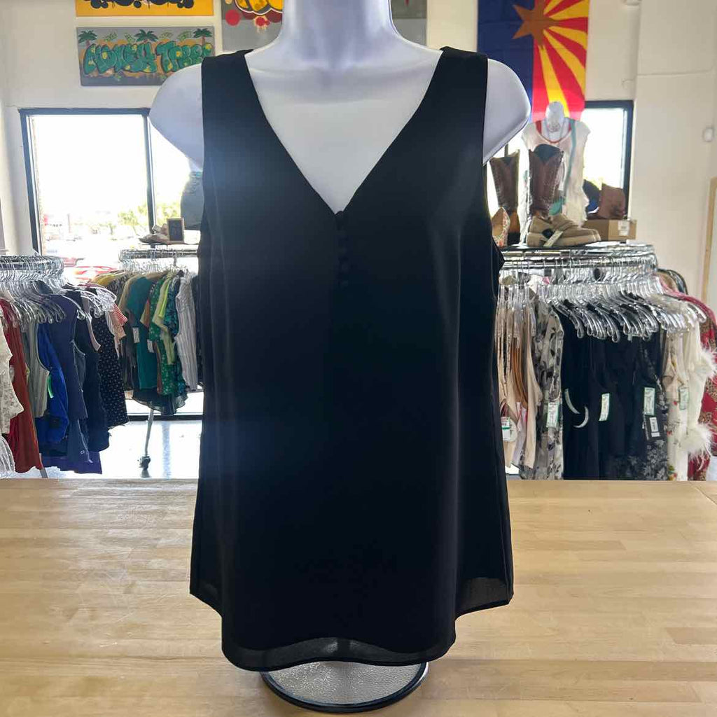 White House Black Market Size XS Black Preloved Sleeveless