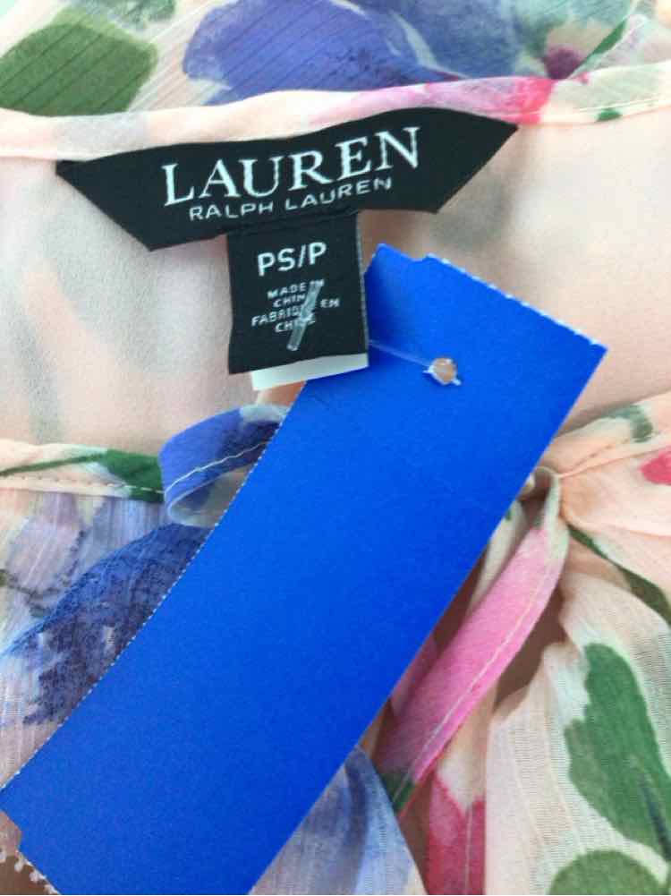 Ralph Lauren Size PS Peach Blouse