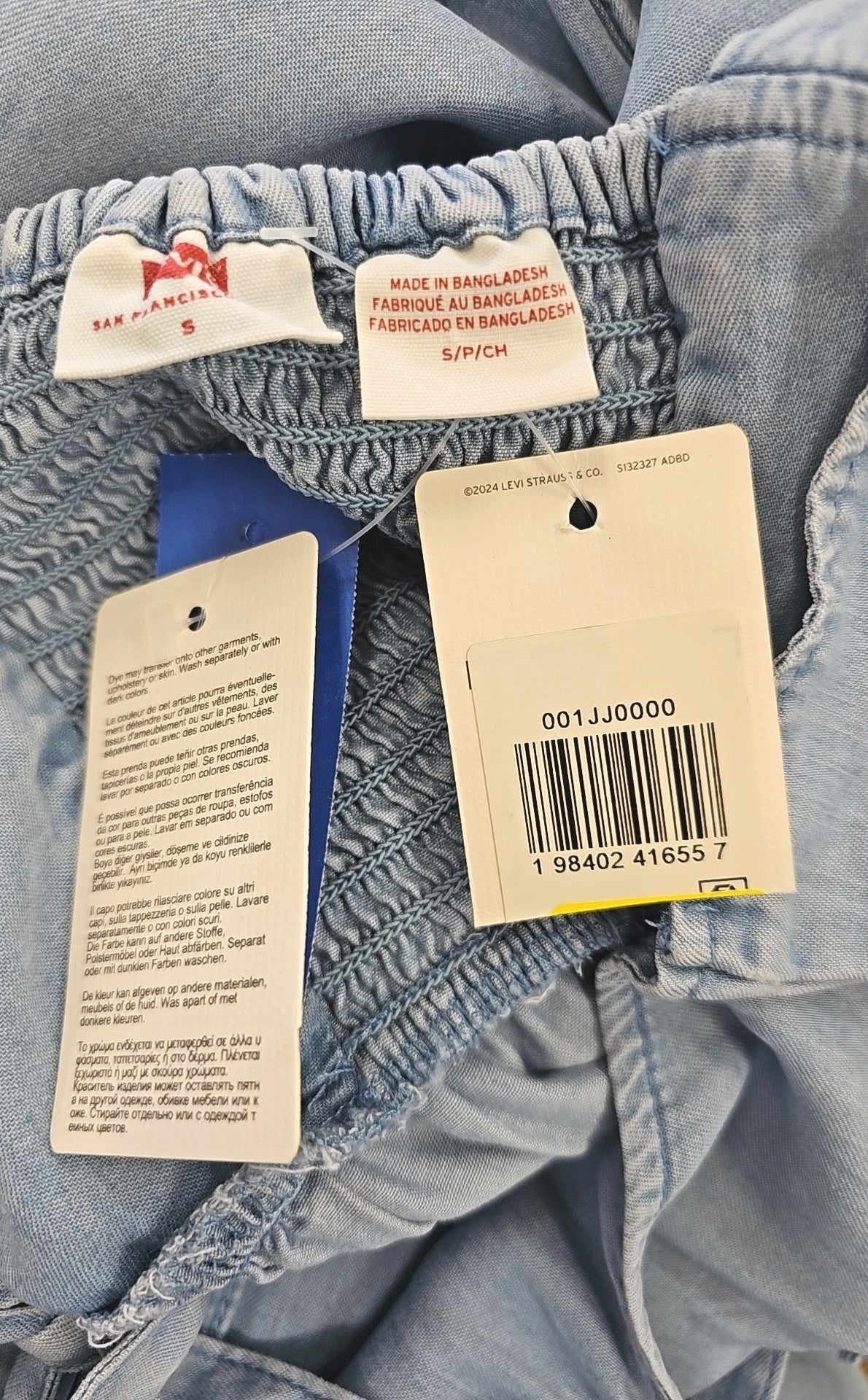 Levi's Size S Blue Denim New Dress