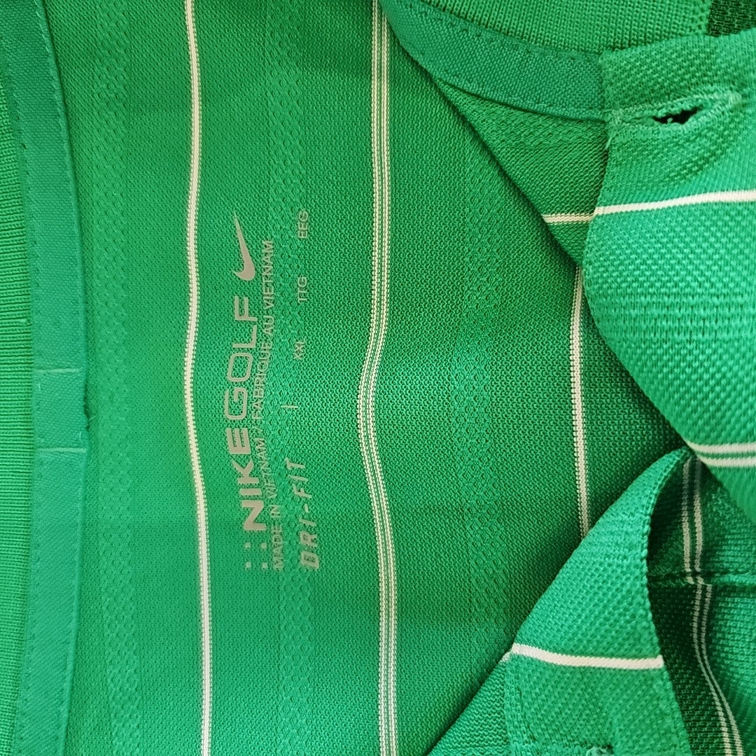 Nike Men's Size XXL Green MENS Polo