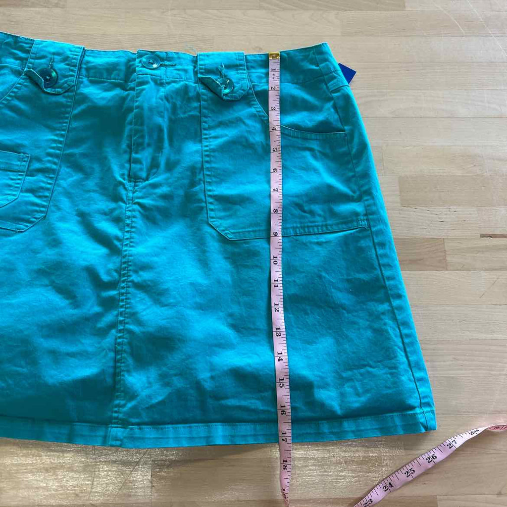 White Stag Size 16 Blue Preloved Skirt