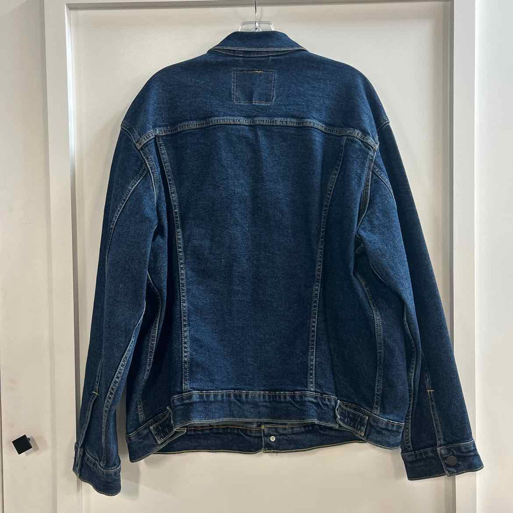 Levi's Size XL dark blue Denim MENS Jacket