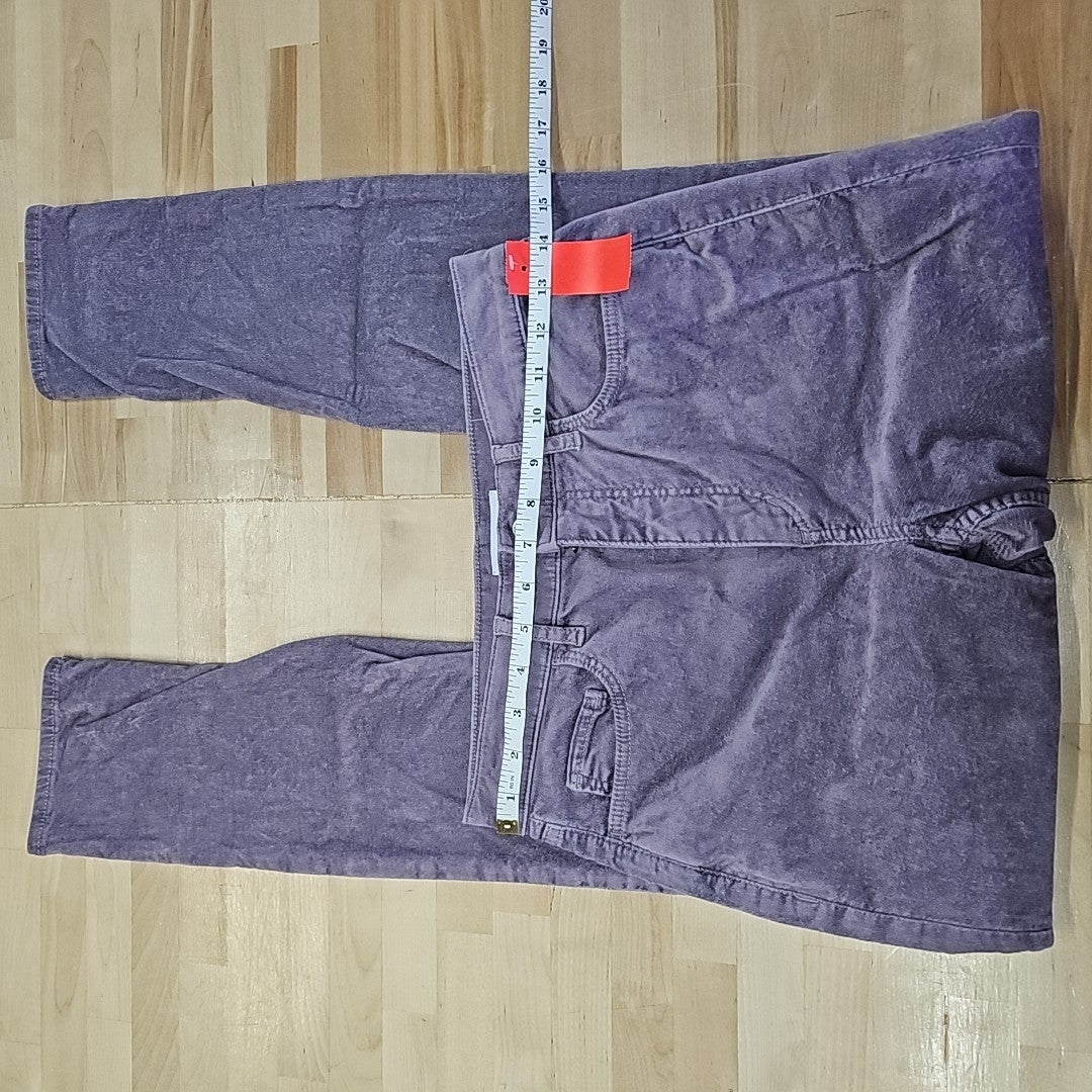 Loft Size 2 Purple Suede Preloved Pants