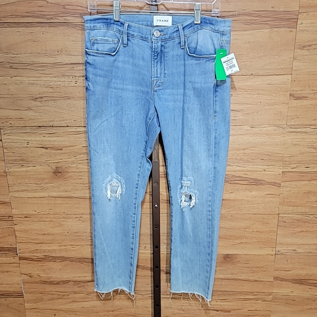 Frame Size 27  Le Garcon Crop Jeans NWT