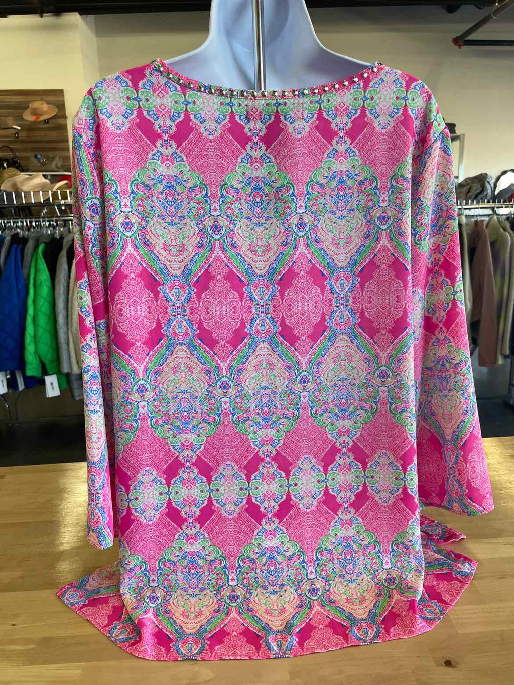 City View Size L Pink Blouse