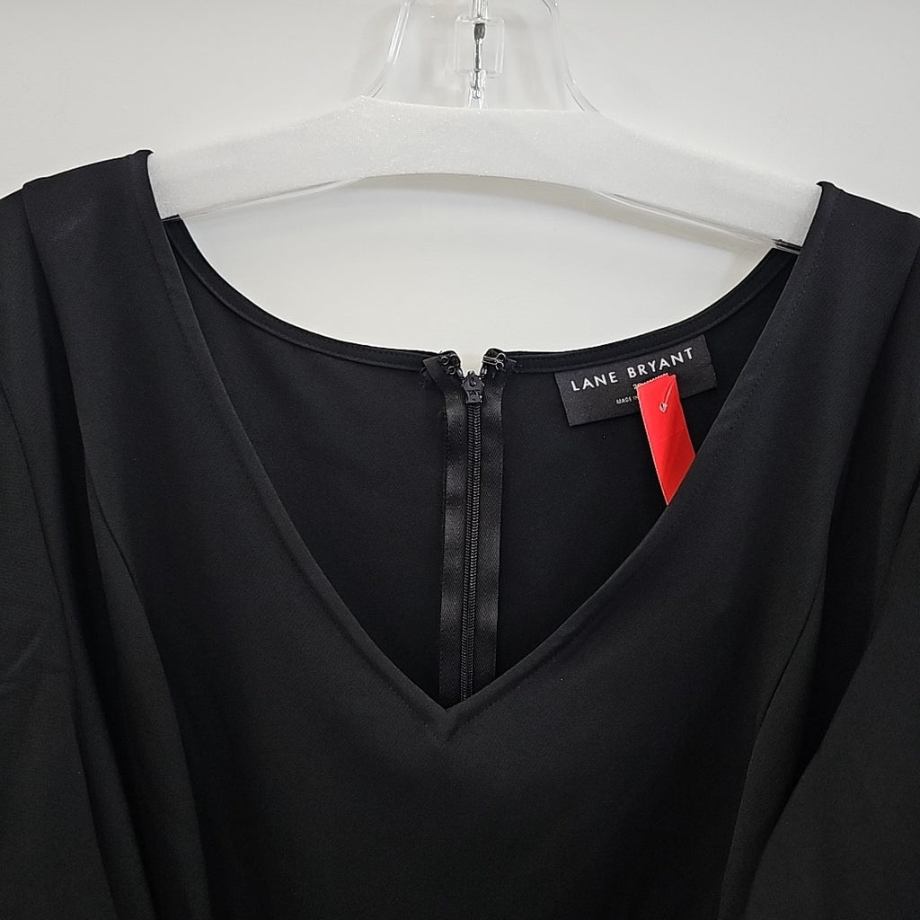 Lane Bryant Size 20 Black Preloved Dress