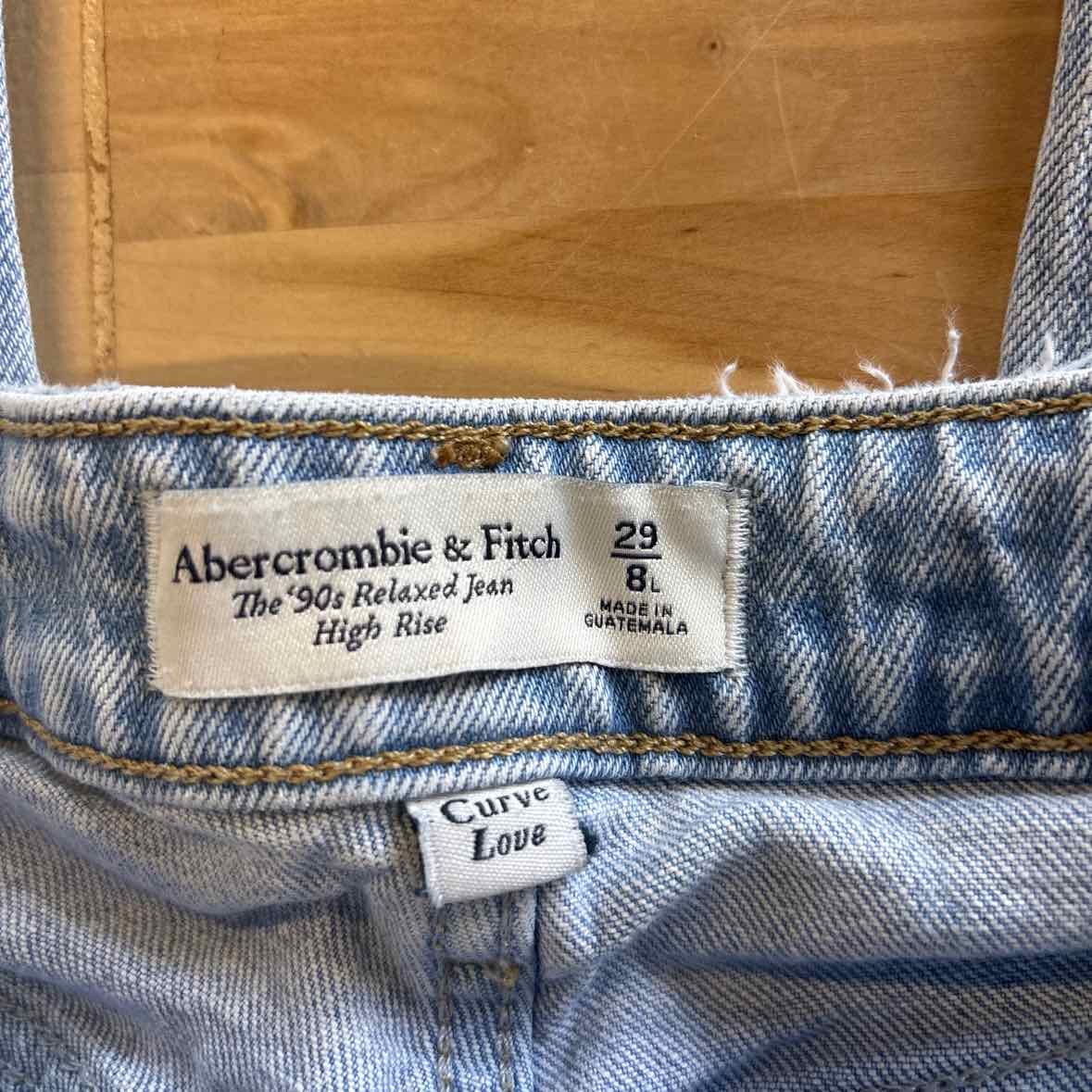 Abercrombie Size 8 Blue Denim Preloved Jeans