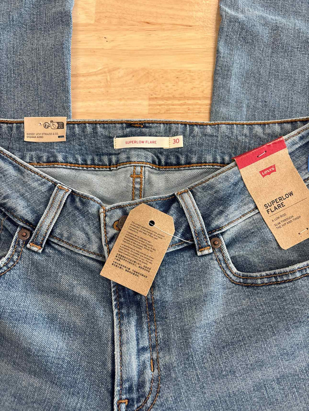 Levi's Size 30 Blue Denim New Jeans