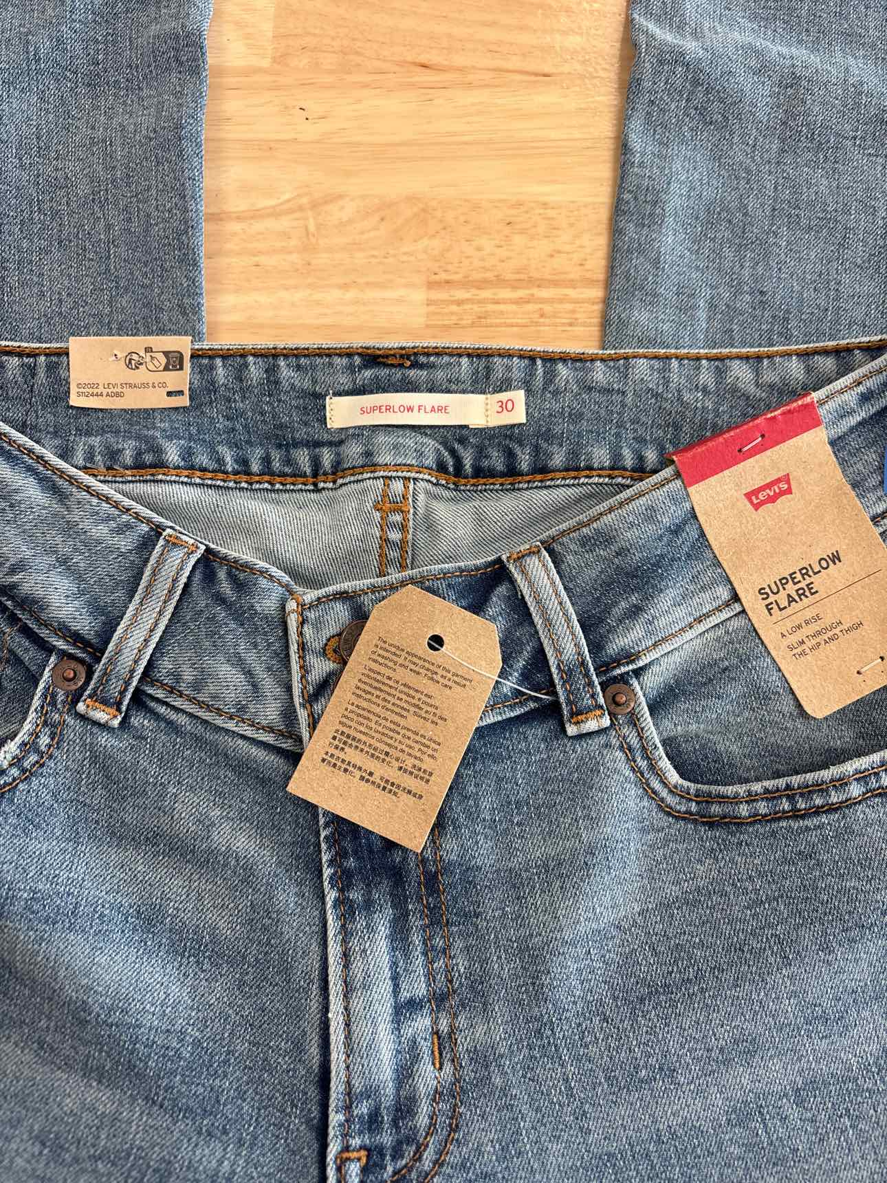 Levi's Size 30 Blue Denim New Jeans