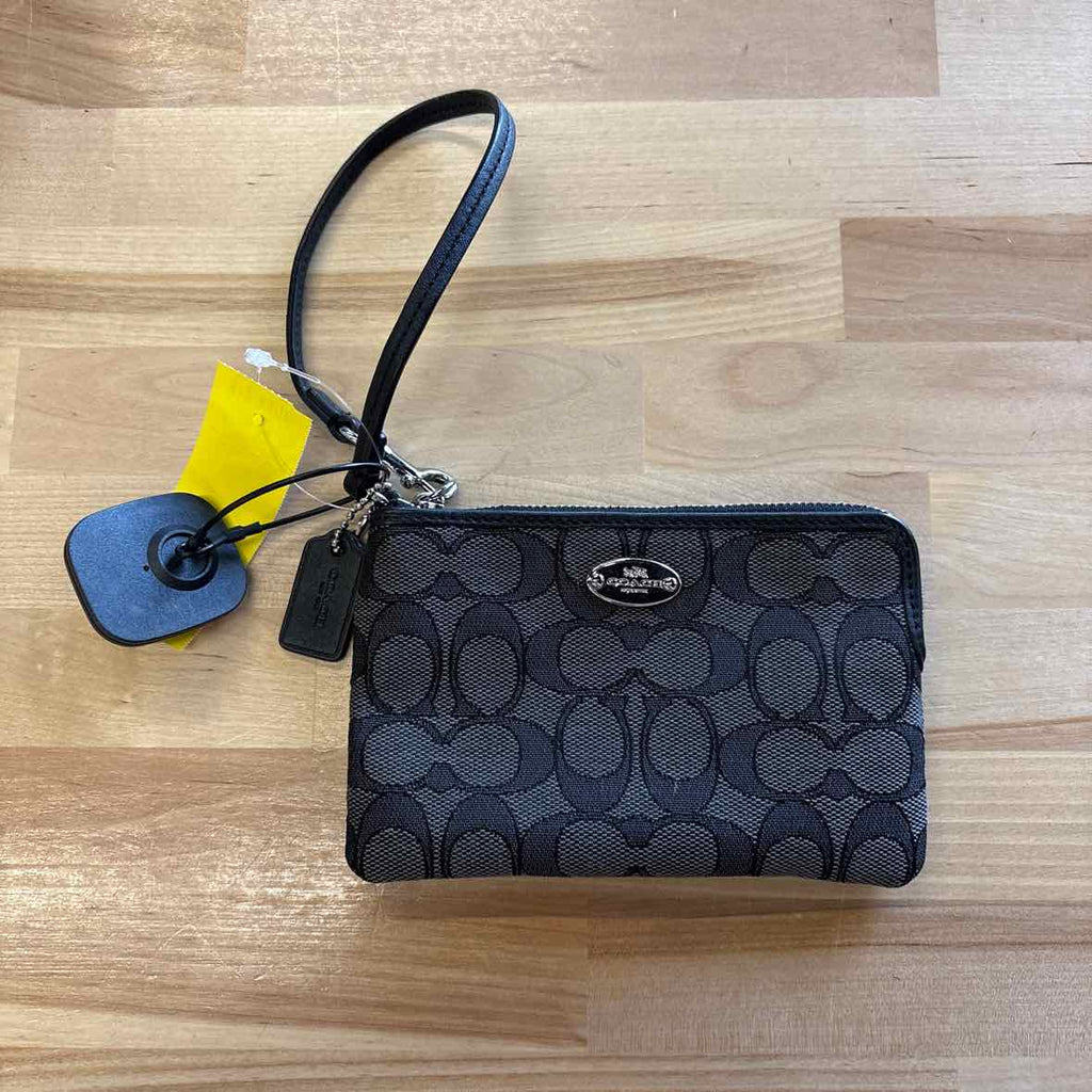 Coach Black Wristlet