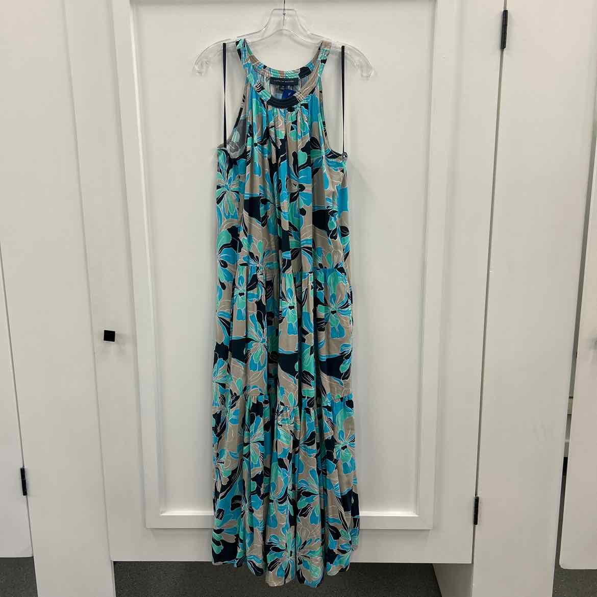 Tommy Hilfiger Size M Blue/gray Preloved Dress