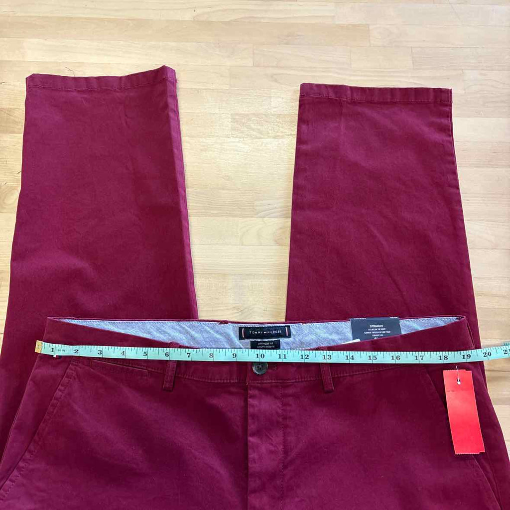 Tommy Hilfiger Men's Straight-Fit Denton Flex Chino Pants
