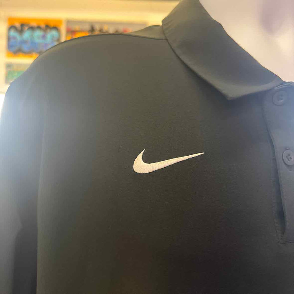 Nike Size XL Black Preloved MENS Polo
