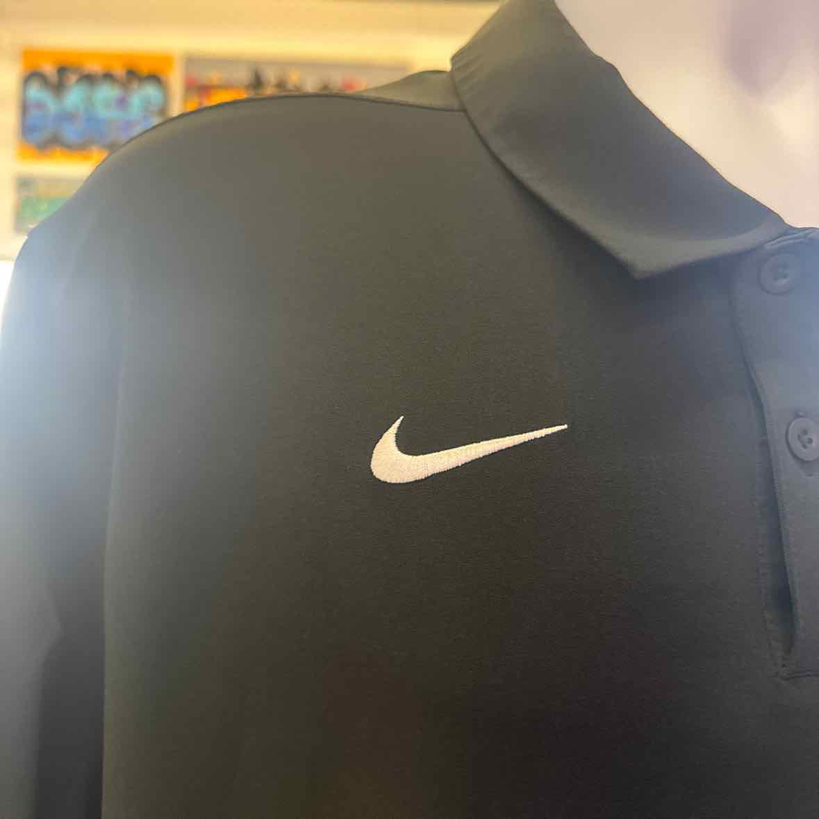 Nike Size XL Black Preloved MENS Polo