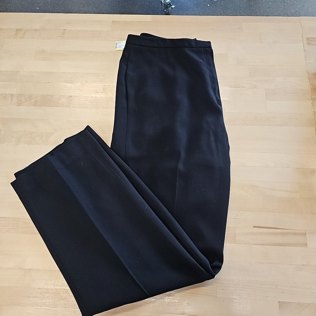 Le Suit Size 14 Black Pants