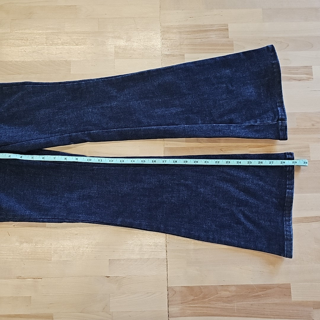 Dkny Jeans Petite High-Rise Pull-on Flare Jeans - Bond Street