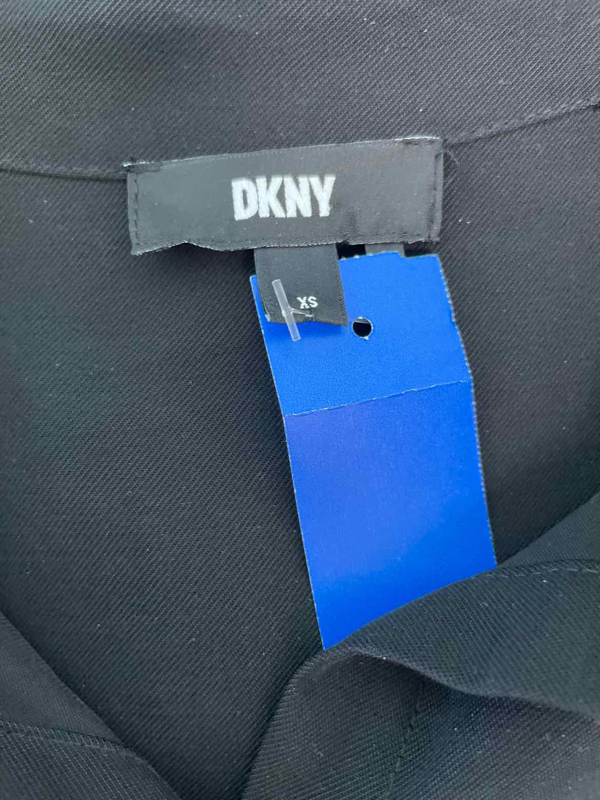 DKNY Size XS Black Blouse
