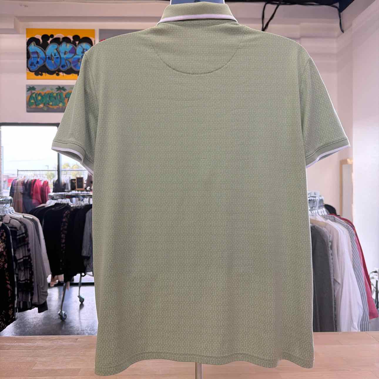 FLX Size XL Green Preloved MENS Polo