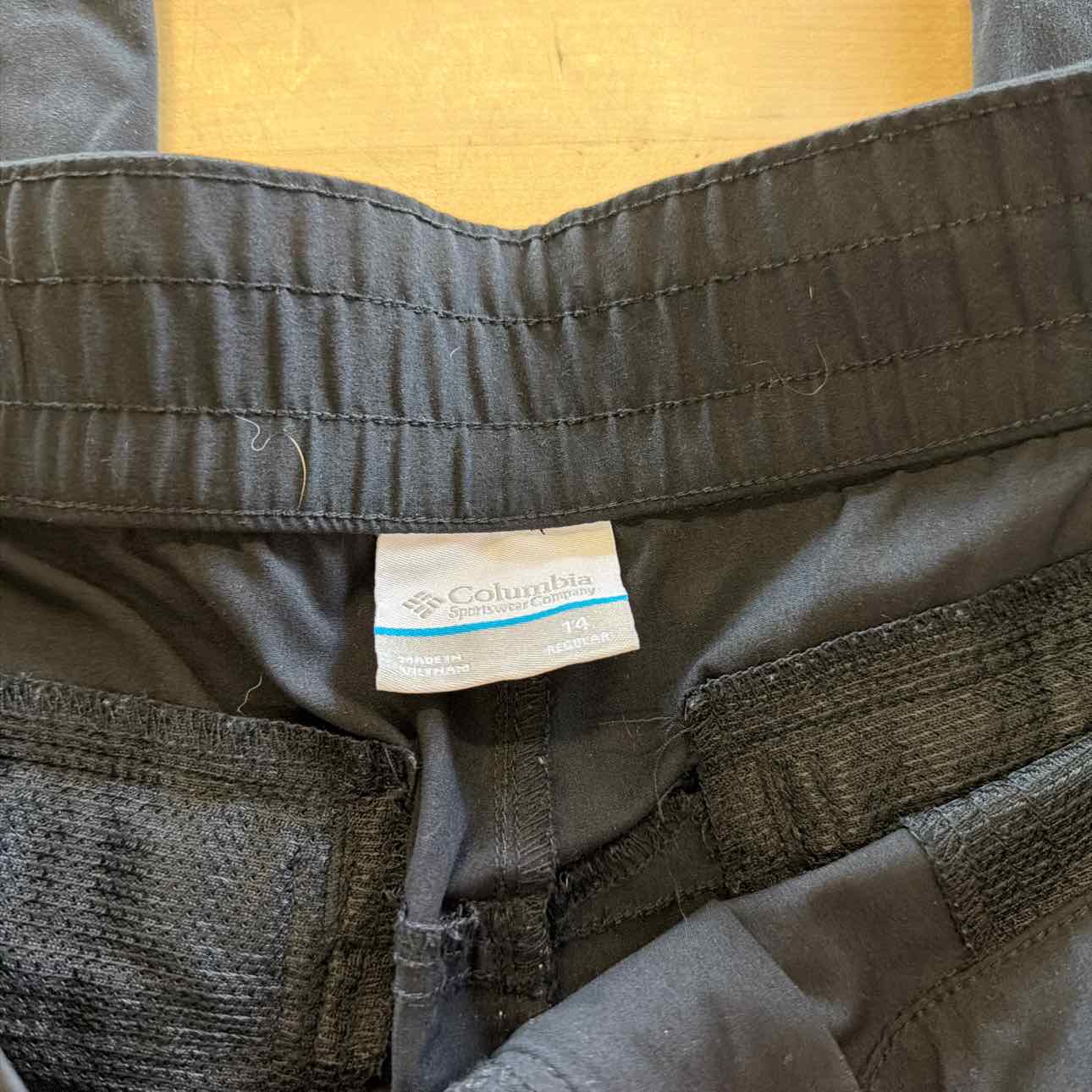 Columbia Size 14 Black Preloved Pants