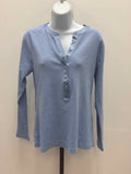 Chico's Size 1 Blue Preloved Longsleeve
