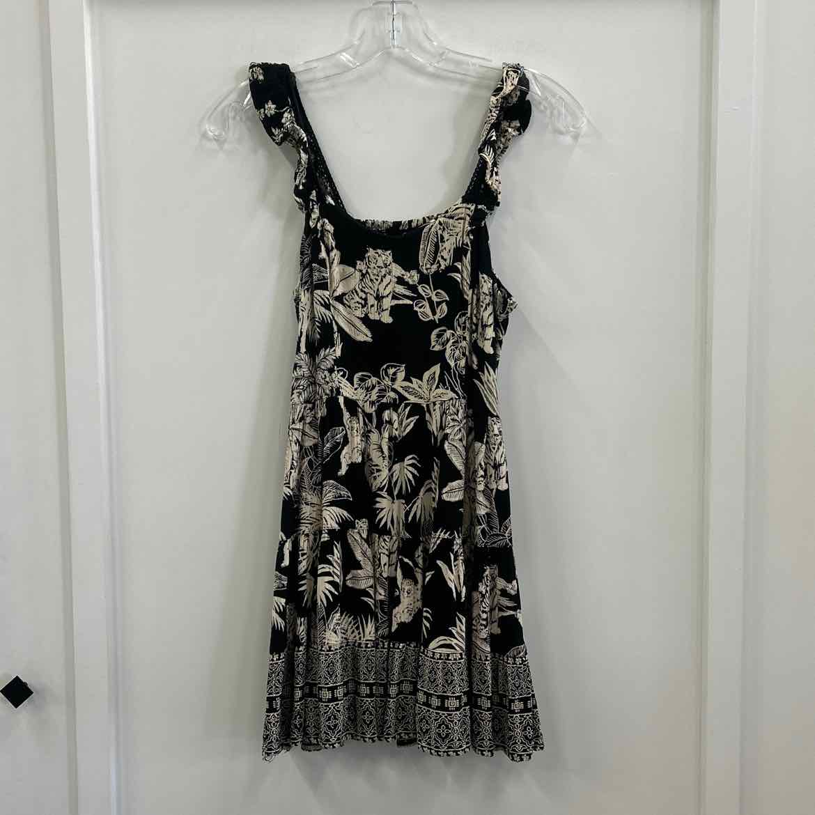 Angie Size S Black Tan Preloved Dress