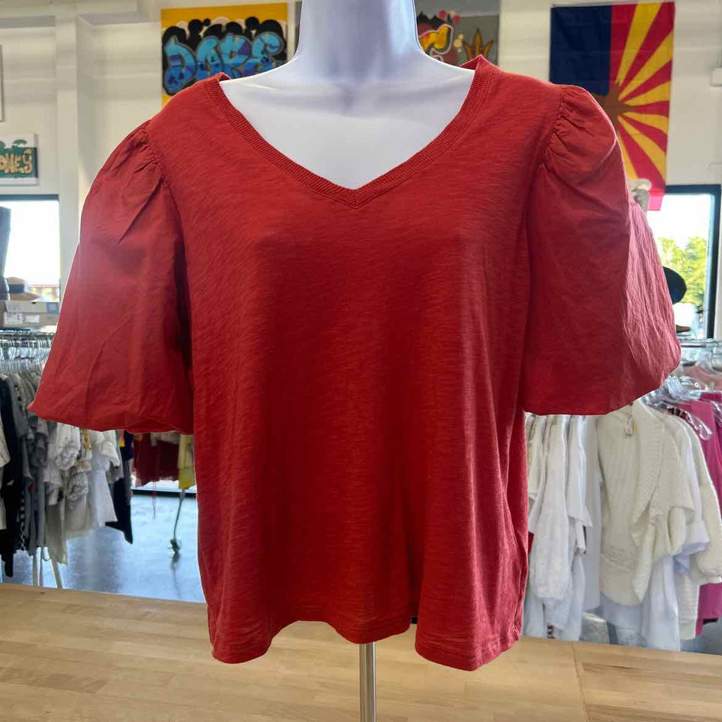 Express Size S Red Preloved Blouse SS
