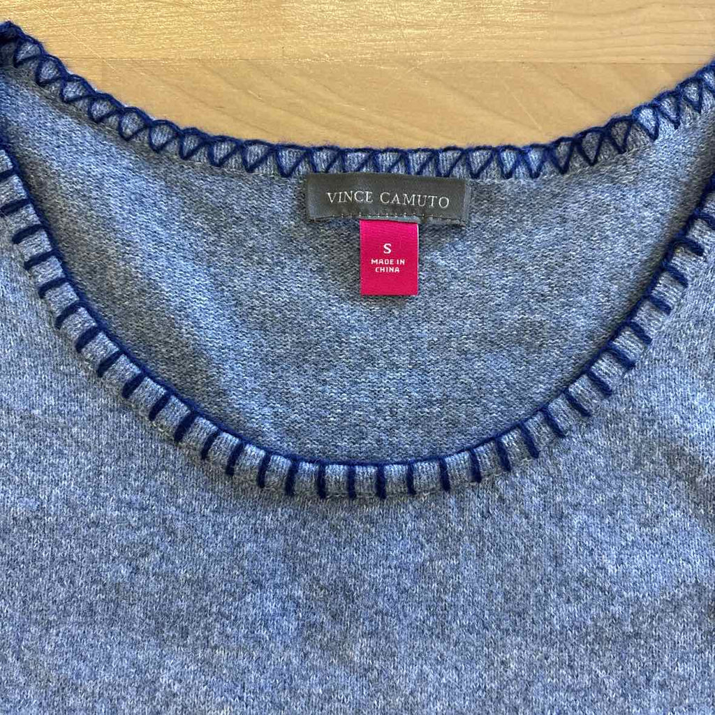 Vince Camuto Size S Blue Sleeveless