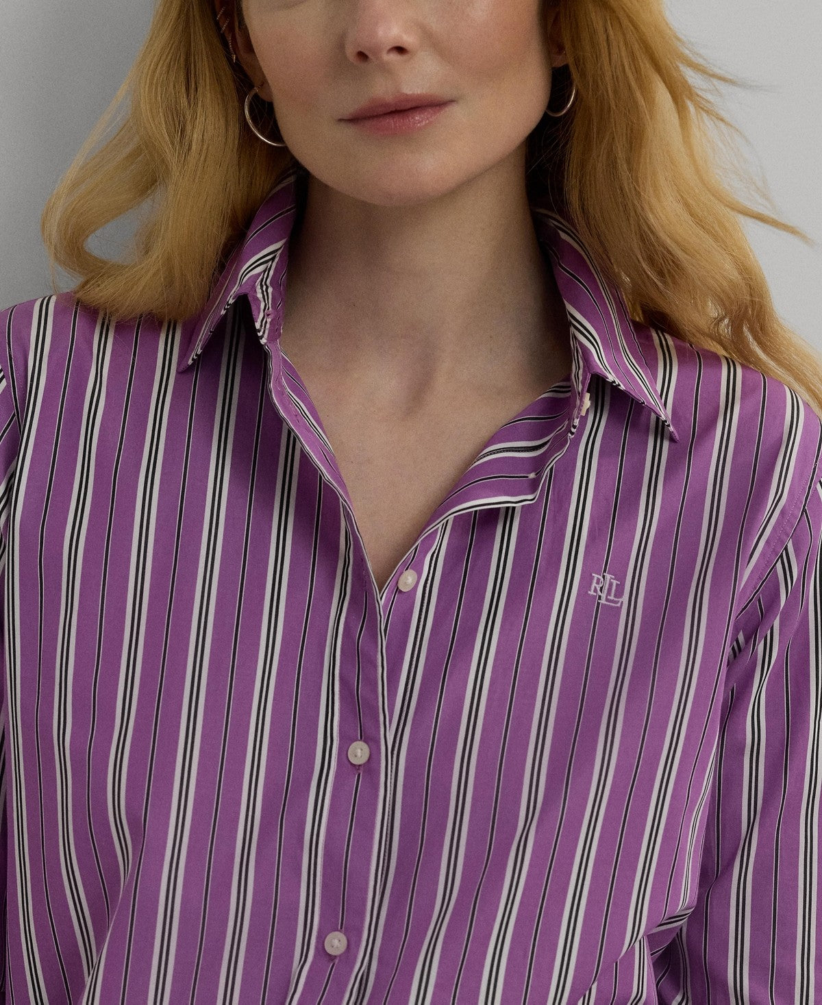 Ralph Lauren Size XS Purple Button Down Shirt