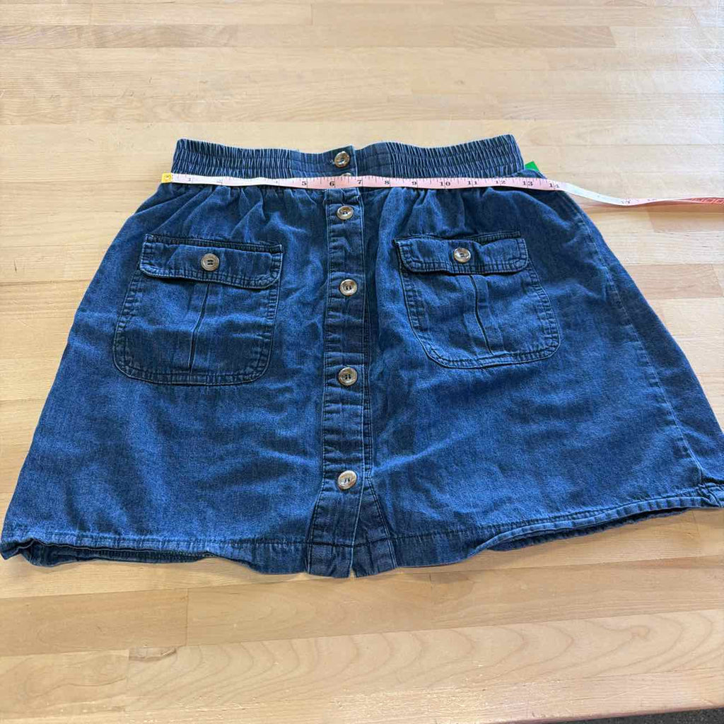 Copper Key Size 6 Denim Preloved Skirt