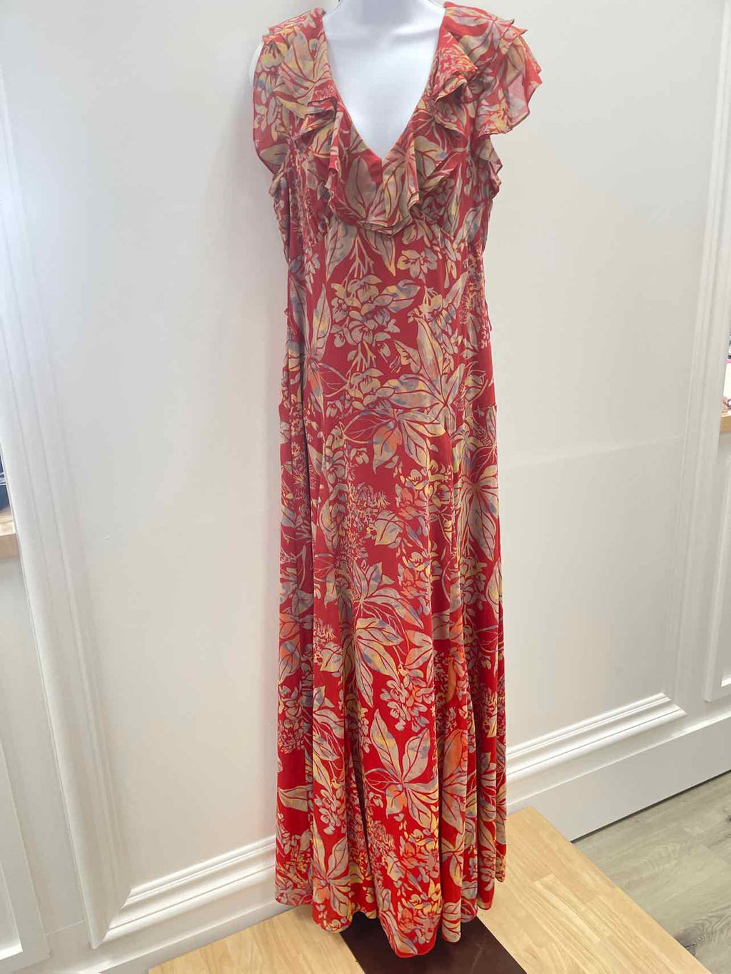 Ralph Lauren Size 8 Orange New Dress