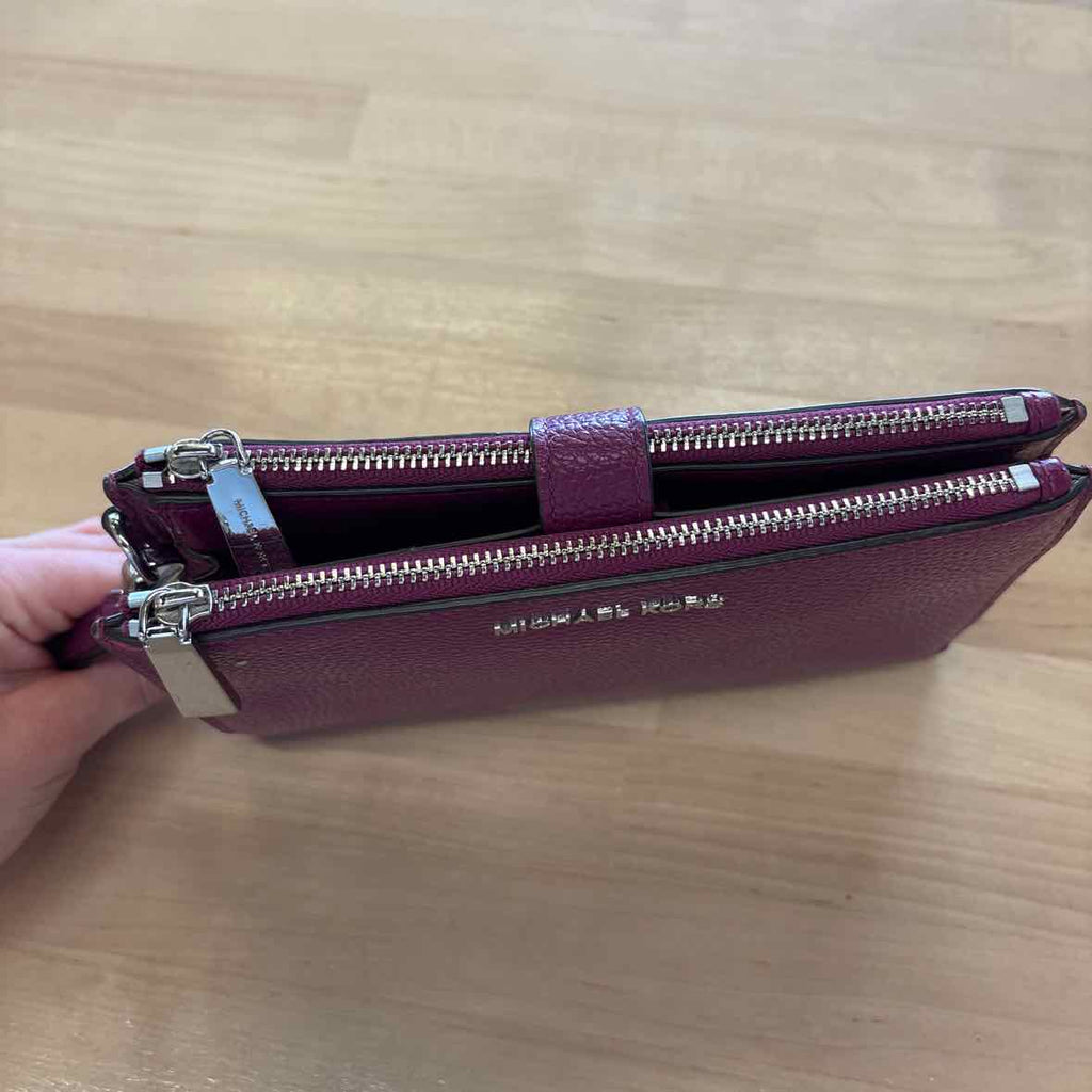 Michael Kors Purple Wristlet