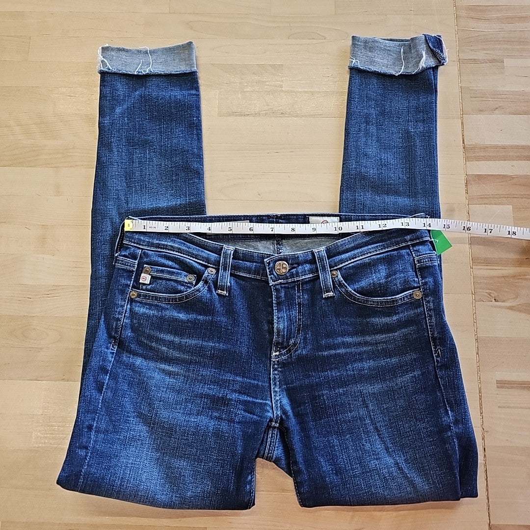 Adriano Goldschmied Size 25 Blue Denim Preloved Jeans