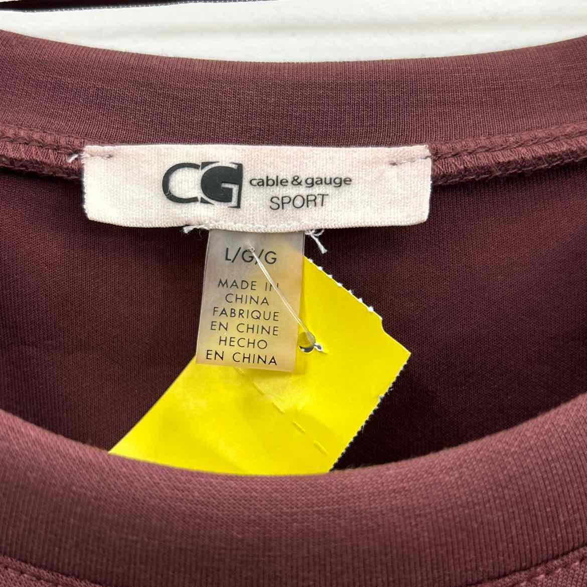 Cable & Gauge Size L Brown Dress