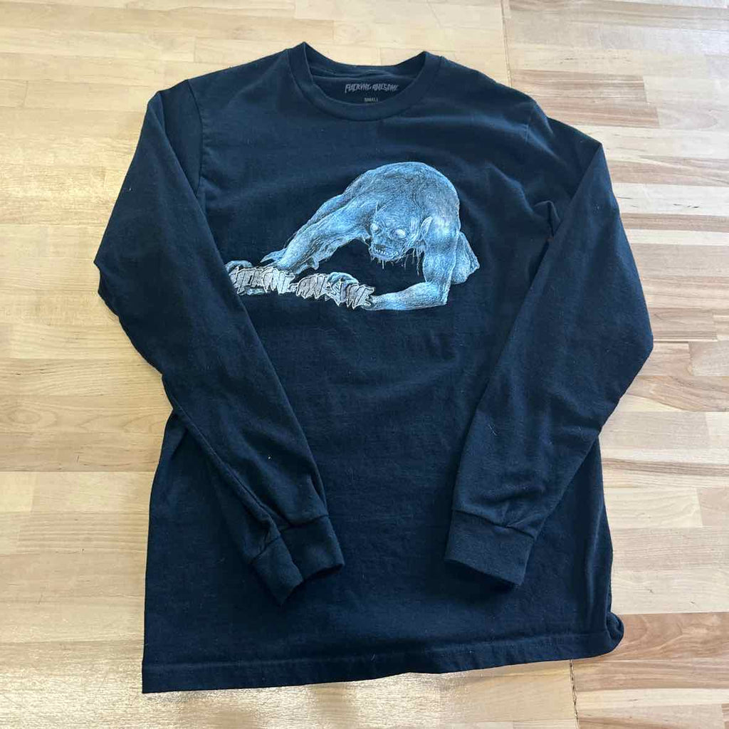 Fucking Awesome Size S Black Longsleeve