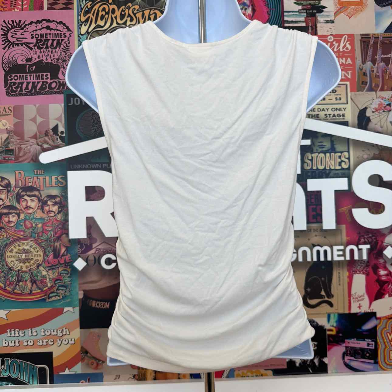 Levi's Size S Crystal Ruched Top