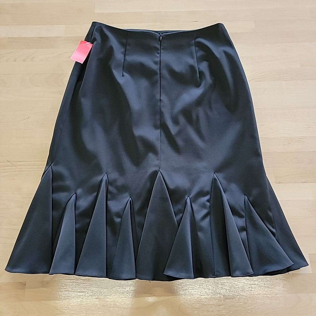 JS Collections Size 6 Black Skirt