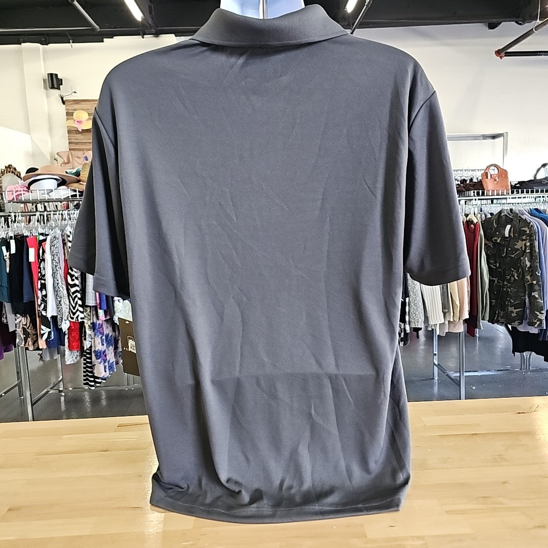 airflux Men's Size L Gray MENS Polo