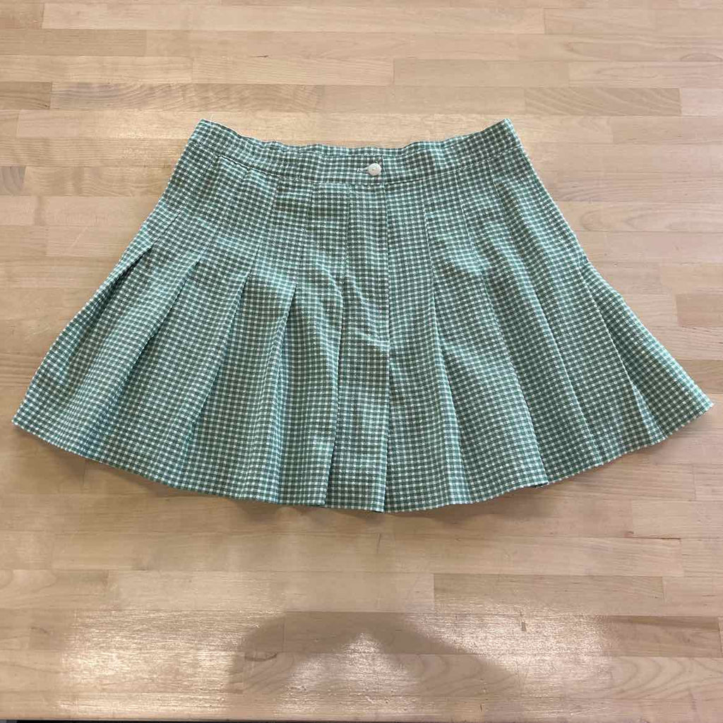 Tail Size 10 green white Preloved Skirt