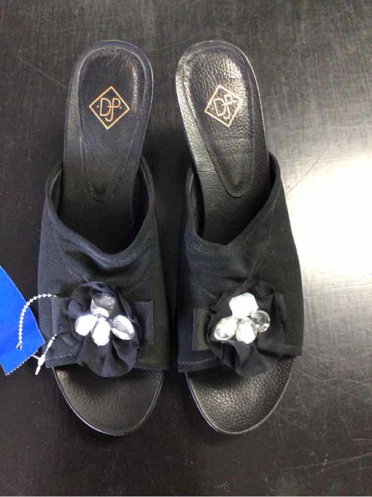 DPJ Shoe Size 7.5 Black Heels