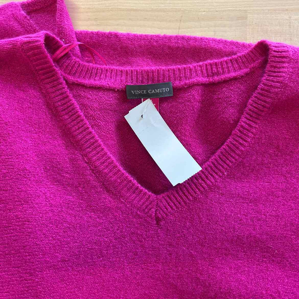 Vince Camuto Size XL Pink New Sweater
