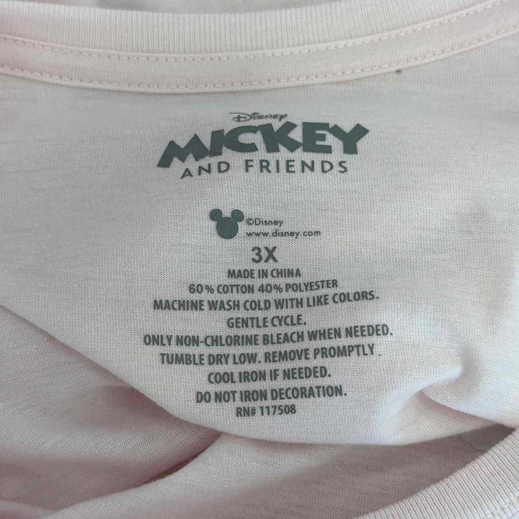 Disney Size 3X Pink New Longsleeve