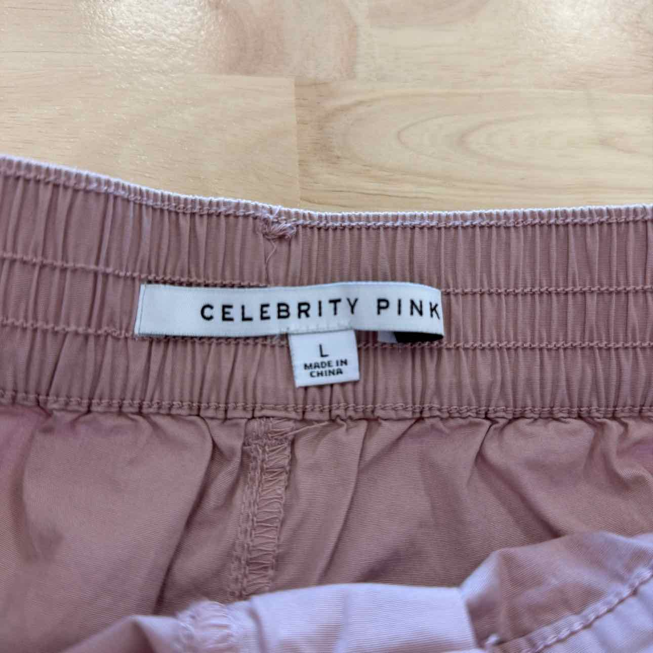 Celebrity pink Women Size L Pink New Shorts