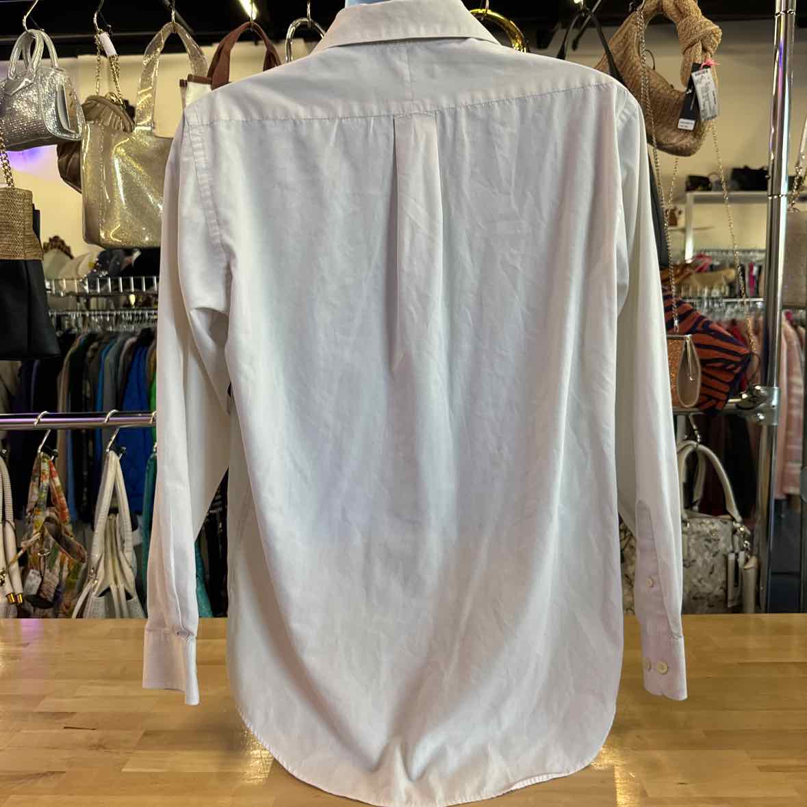 Cambridge Size 16 Off White MENS Button Down Shirt