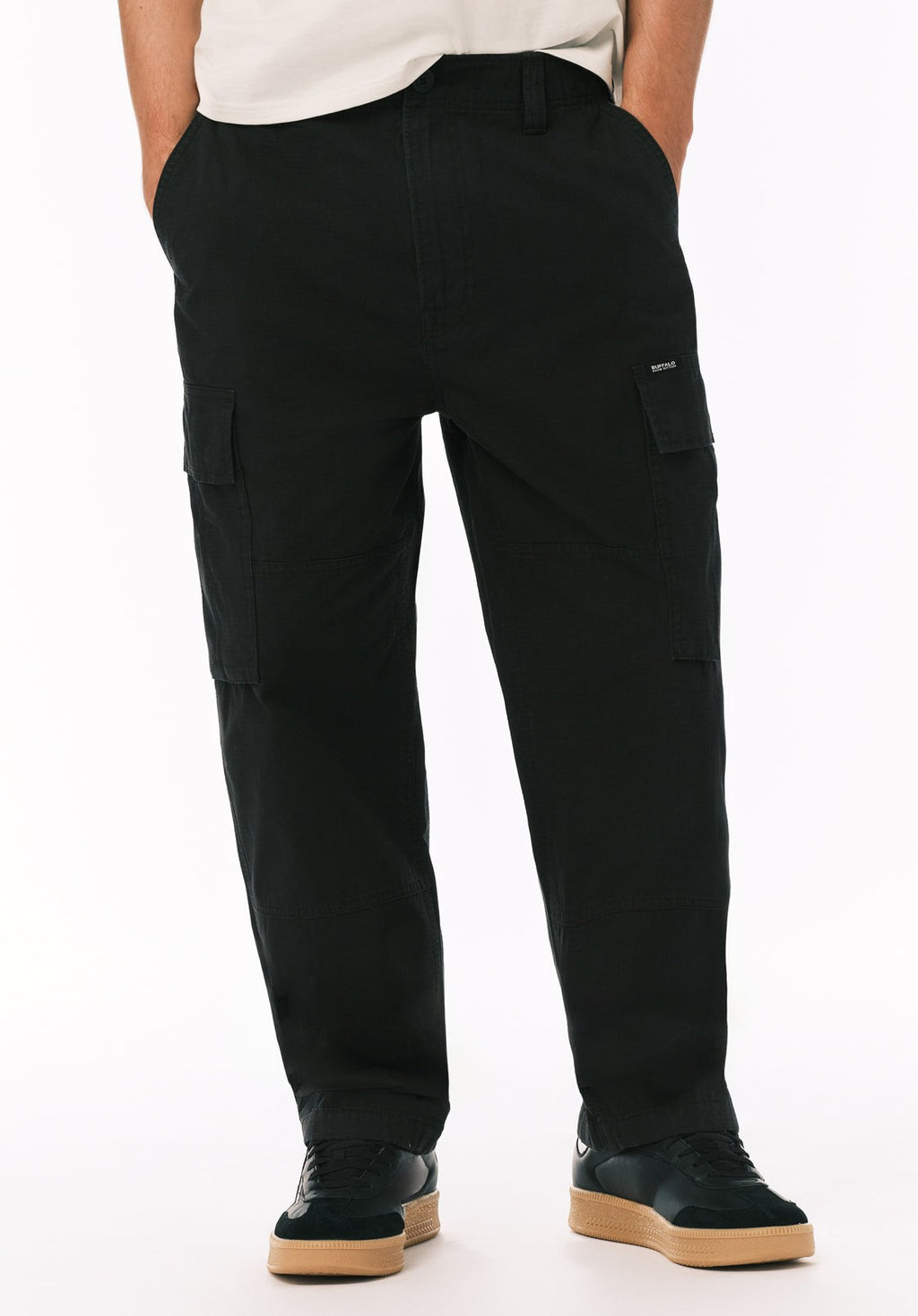 Buffalo Size 38x32 Black MENS Pants