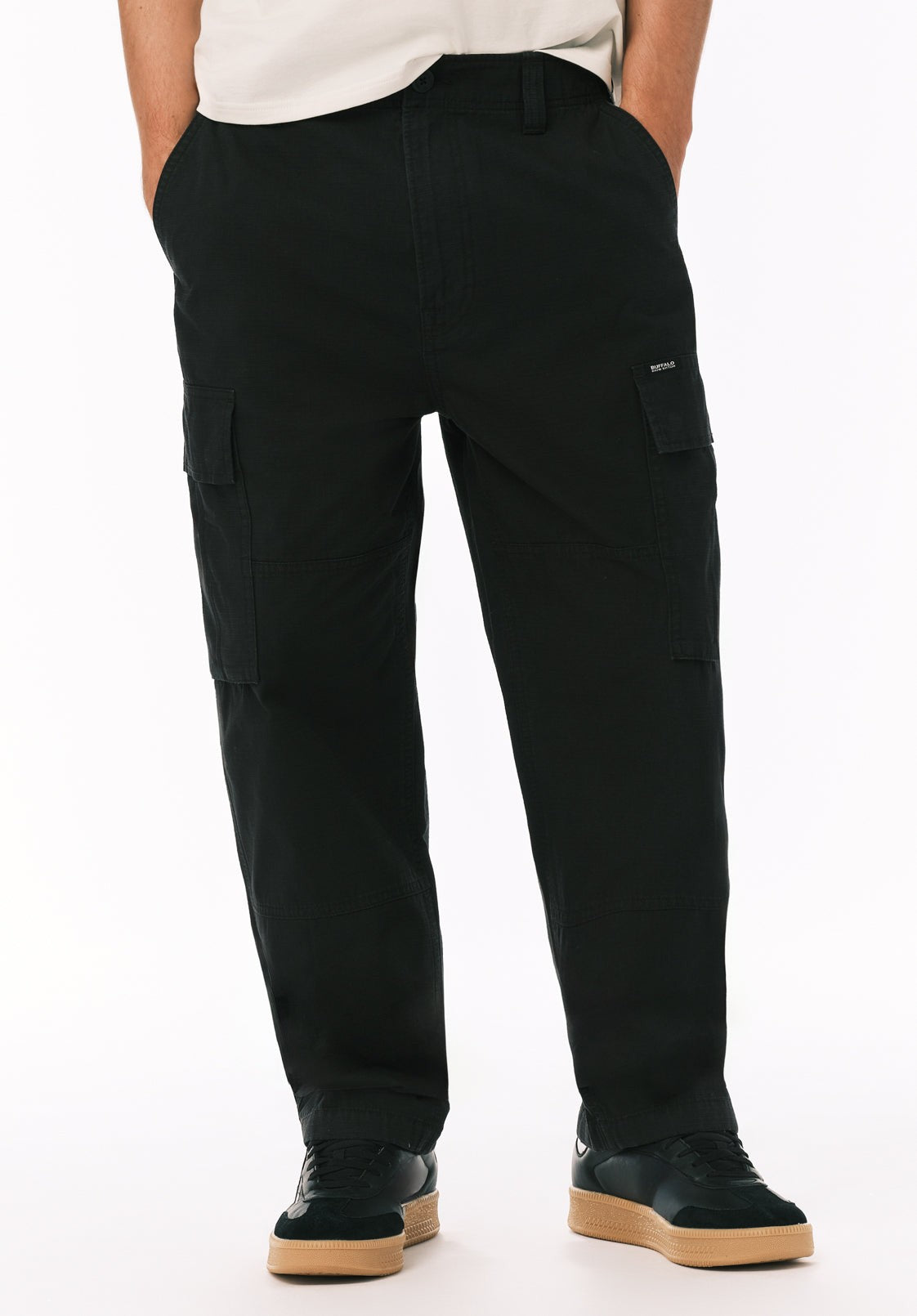 Buffalo Size 38x32 Black MENS Pants