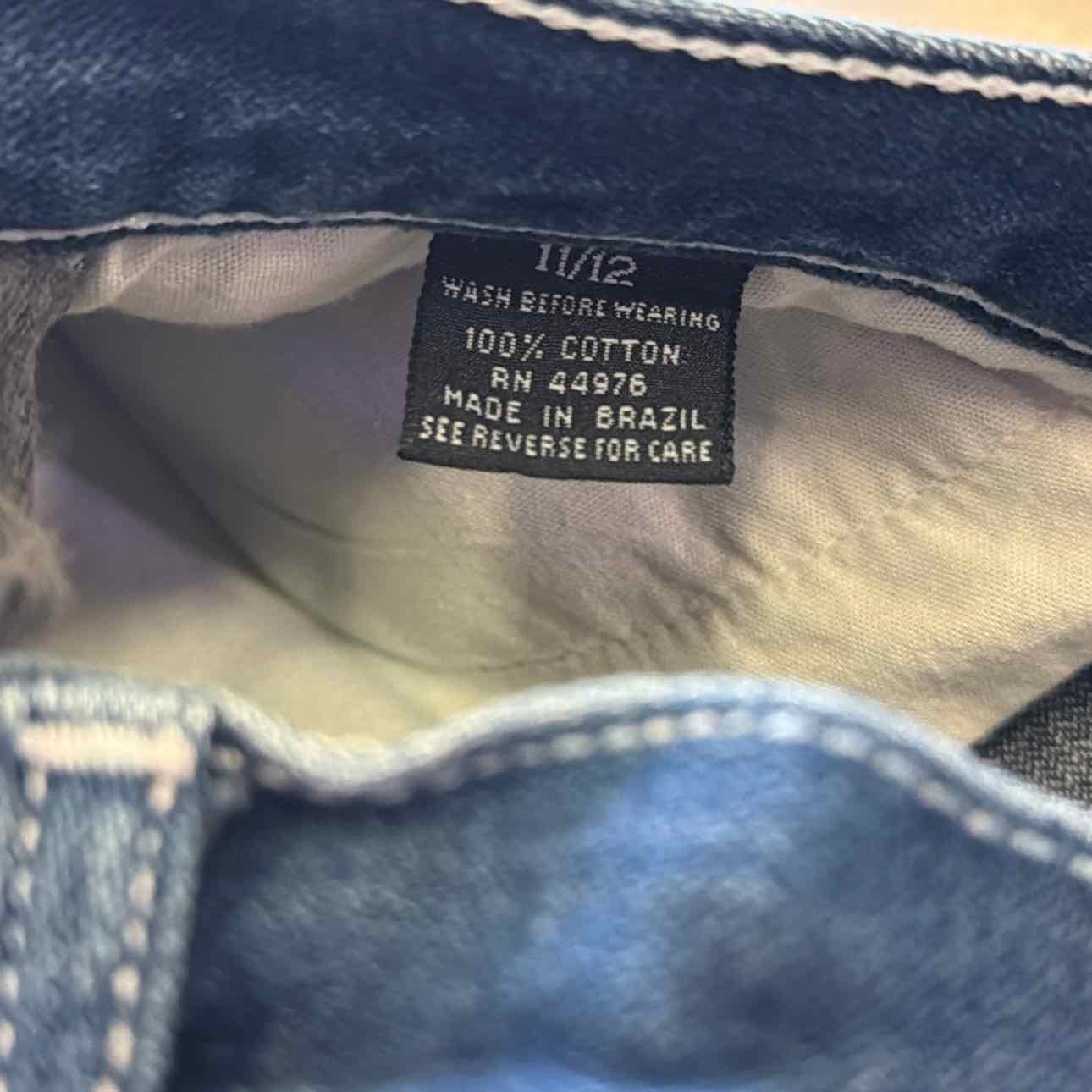 Gitano Size 11/12 Blue Denim Preloved Skirt