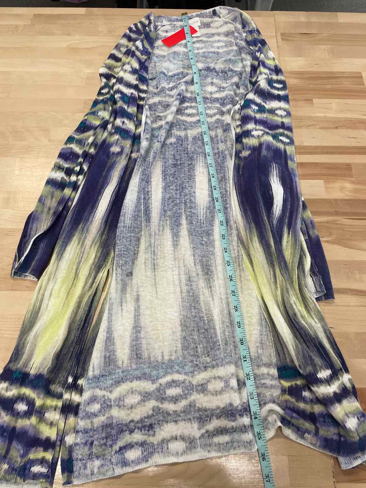 Chico's Size 1 Multi - Fall Duster